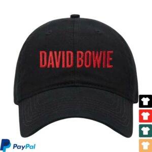 David Bowie Merch Shop David Bowie Embroidered Hat