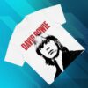 David Bowie Merch Shop Graphic Black And White Portrait T-Shirt