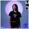 Dayseeker Merch Store Shop Black Coffin Crop Top