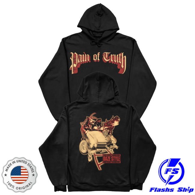 Daze Style Merch Store Pain Of Truth - Car Coaster Champion Hoodie 5 Daze Style Merch Store Pain Of Truth - Car Coaster Champion Hoodie