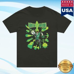 Dc Merch Shop Store Green Lantern T-Shirt Constructs