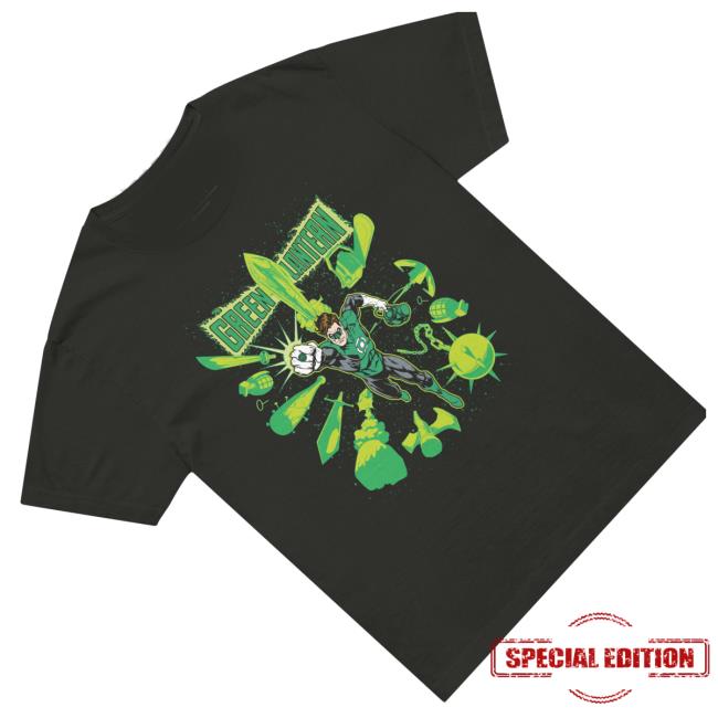 Dc Merch Shop Store Green Lantern T-Shirt Constructs 3 Dc Merch Shop Store Green Lantern T-Shirt Constructs