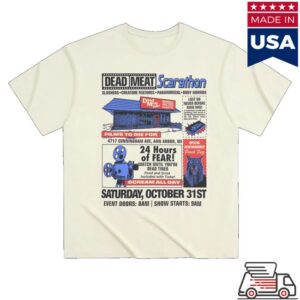 Dead Meat Store Merch Dm X Creep Scarathon Shirt