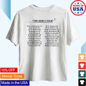Deadstock 1994 Merch Store White Debut Tour Shirt