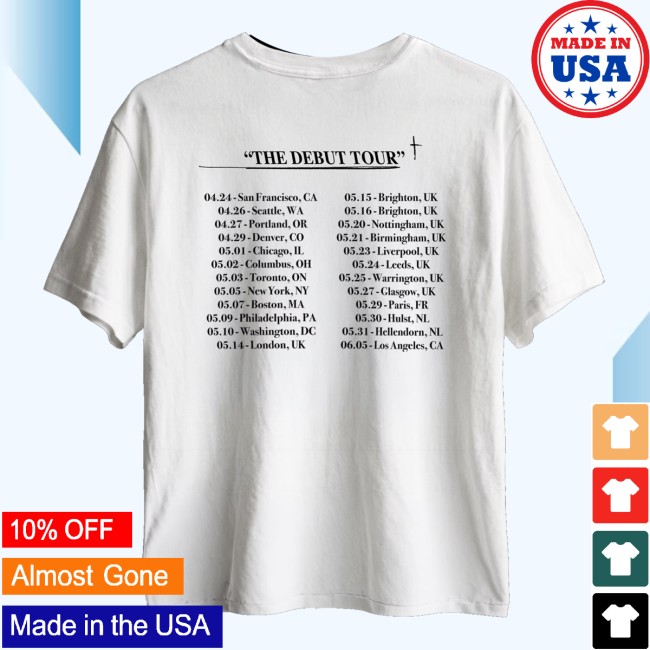 Deadstock 1994 Merch Store White Debut Tour Shirt 3 Deadstock 1994 Merch Store White Debut Tour Shirt