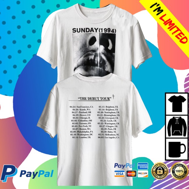 Deadstock 1994 Merch Store White Debut Tour Shirt 5 Deadstock 1994 Merch Store White Debut Tour Shirt