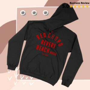 Deathwish Inc Merch Store The Red Chord Revere Beach Black Hooded Sweatshirt