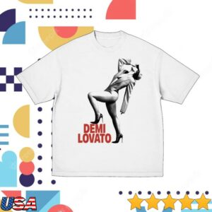 Demi Lovato Merch Store Dynamic Shirt White