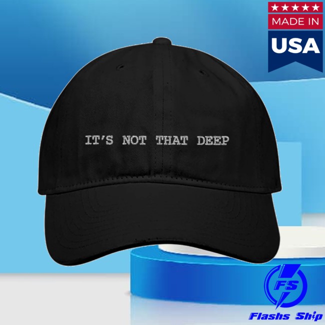 Demi Lovato Merch Store It's Not That Deep Hat 2 Demi Lovato Merch Store It's Not That Deep Hat