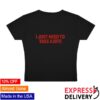Demi Lovato Merch Store Taste For The Cherry Baby Tee (Black) 6 Demi Lovato Merch Store Taste For The Cherry Baby Tee (Black)