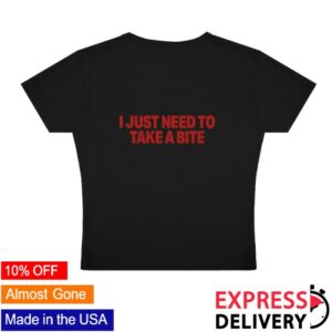 Demi Lovato Merch Store Taste For The Cherry Baby Tee (Black)