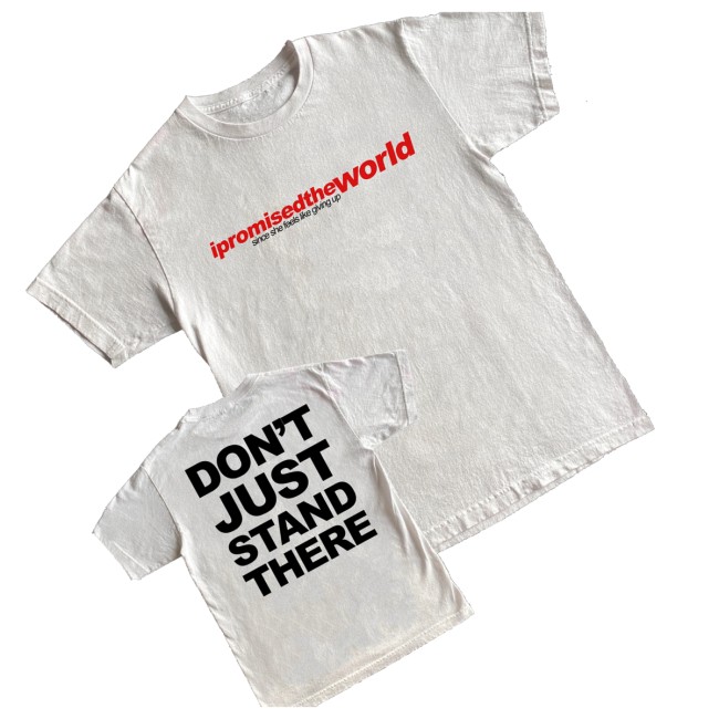 Devil Dog Distro Merch Shop I Promised The World 'Giving Up' Shirt