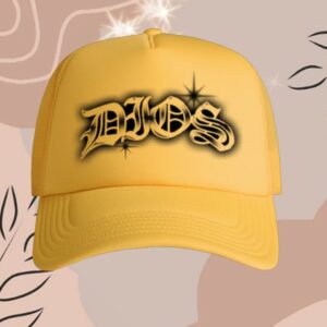 Dios Did It Ourselves Merch Store Dios Airbrush Yellow Trucker