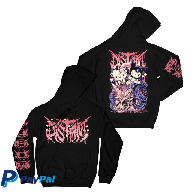 Distant Merch Store Hoodie Kitty