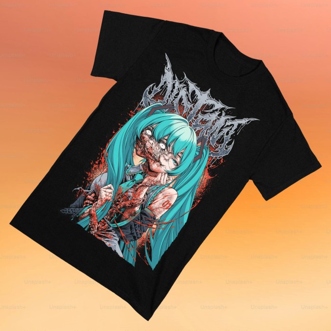 Distant Merch Store T-Shirt Miku Despair