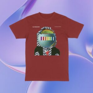 Dj Shadow Merch Store The Mountain Will Fall New Cover Red Shirt