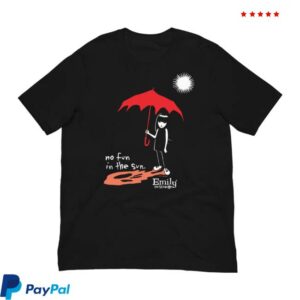 Emily The Strange Merch Store Shop No Fun In The Sun Tee