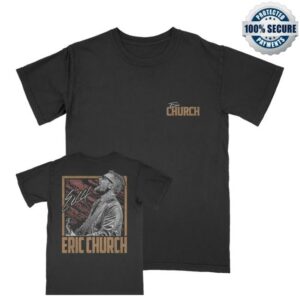Eric Church Merch Shop Store Black Photo Tee 26