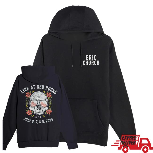 Eric Church Merch Shop Store Black Red Rocks 2026 Event Hoodie 3 Eric Church Merch Shop Store Black Red Rocks 2026 Event Hoodie