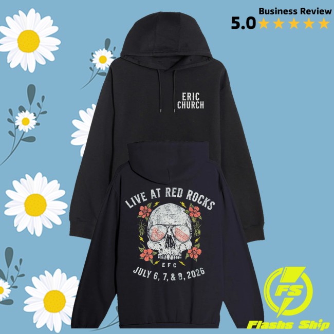 Eric Church Merch Store Black Red Rocks 2026 Event Hoodie 5 Eric Church Merch Store Black Red Rocks 2026 Event Hoodie
