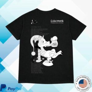 Fakemink Merch Store Repeat Icon Shirt (Black)