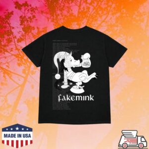 Fakemink Merch Store Thin Line Shirt