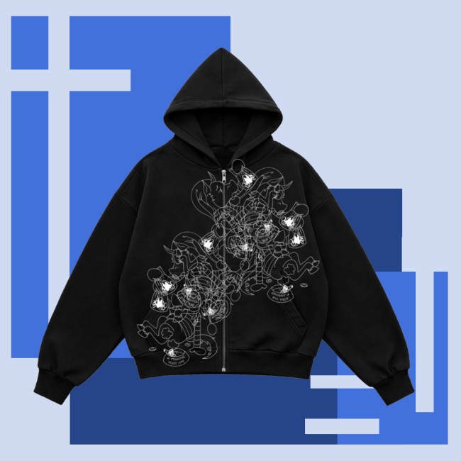 Fakemink Merch Store Thin Line Zip Up Hoodie 4 Fakemink Merch Store Thin Line Zip Up Hoodie