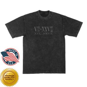Fifth Harmony Merch Store 7-27 Anniversary Shirt Black