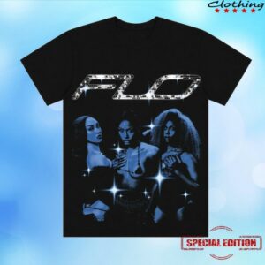 Flo Merch Shop Therapy At The Club Black Homage Shirt