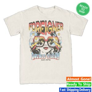 Foreigner Merch Store Double Vision Shirt