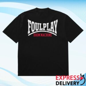 Foulplay Merch Store Foulplay Doom Machine Tee Black