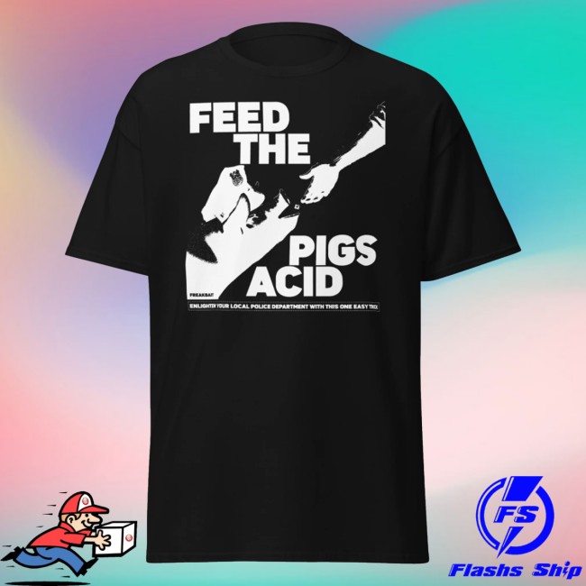 Freakbait Merch Store The Pigs Acid Shirt Black 2 Freakbait Merch Store The Pigs Acid Shirt Black