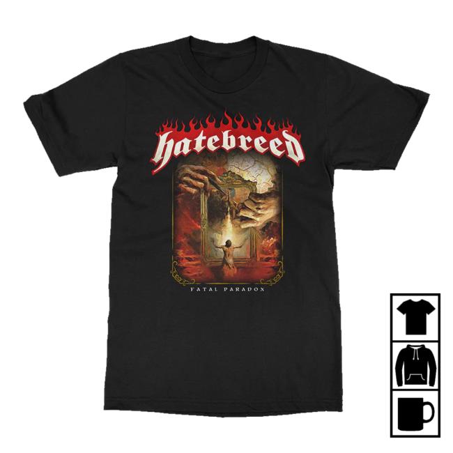 Frontiers Records Merch Shop Store Hatebreed Fatal Paradox T-Shirt