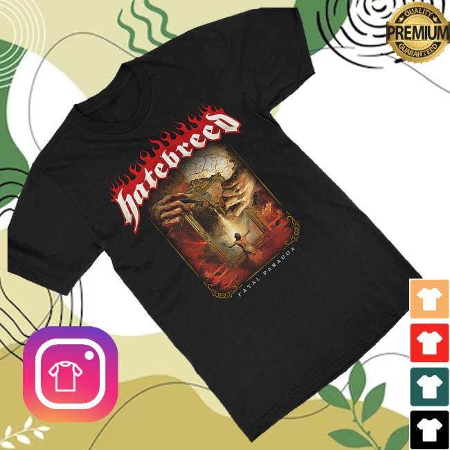 Frontiers Records Merch Shop Store Hatebreed Fatal Paradox T-Shirt