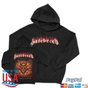 Frontiers Records Merch Shop Store Hatebreed Kill Count Increase Pullover Hoodie