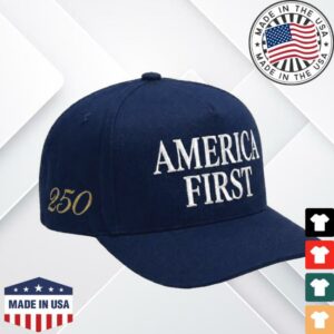 Fuentes Merch Store 250Th Anniversary Official America First Hat