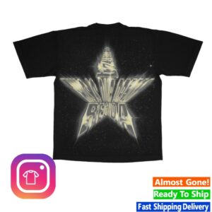 Fuerza Regida Merch Store To The Moon Tee Black