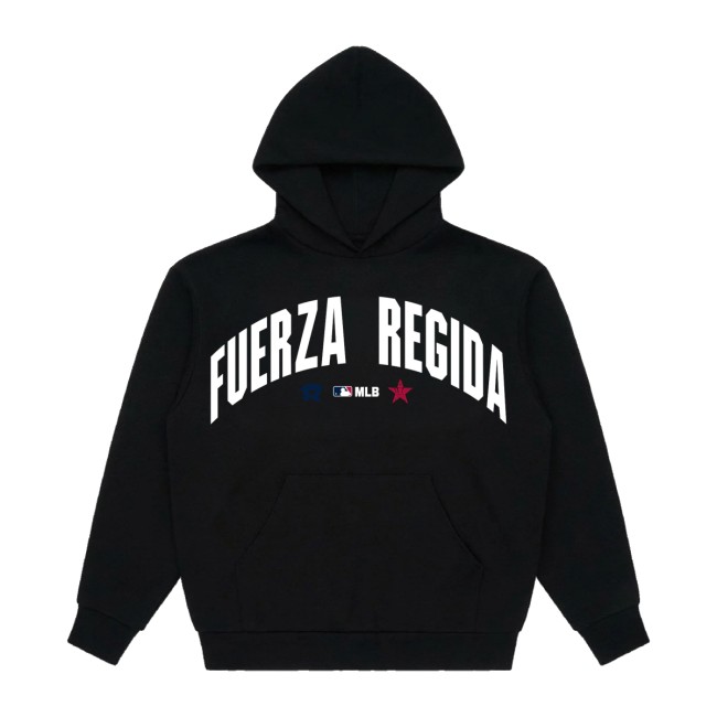Fuerza Regida Store Merch Batterman Hoodie Black