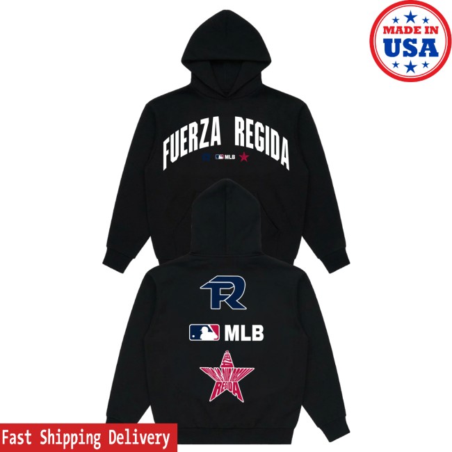 Fuerza Regida Store Merch Batterman Hoodie Black