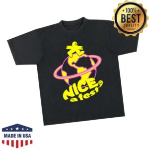 Get To The Gig Boston Merch Store Nice A Fest Black Nice World Tee