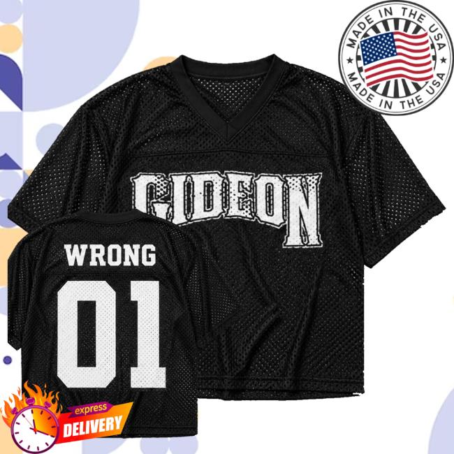 Gideon Merch Shop Store Wrong One Jersey 3 Gideon Merch Shop Store Wrong One Jersey