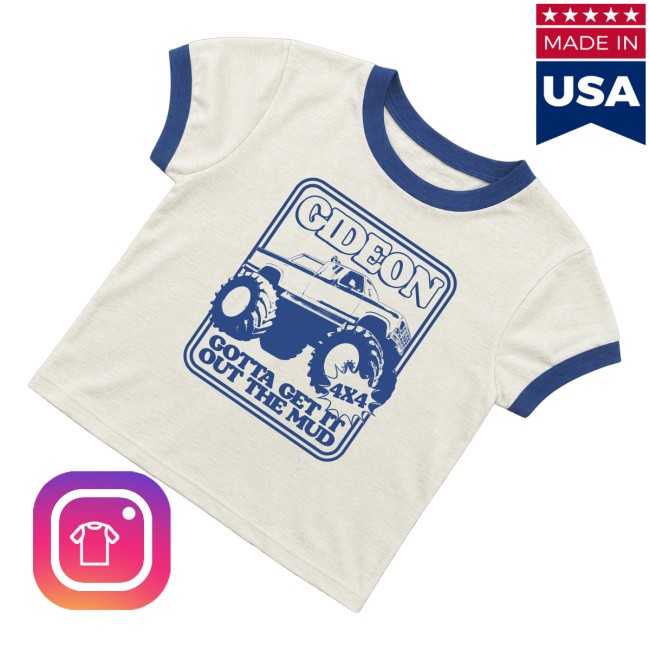 Gideon Merch Store Women's 4X4 Ringer Tee 3 Gideon Merch Store Women's 4X4 Ringer Tee