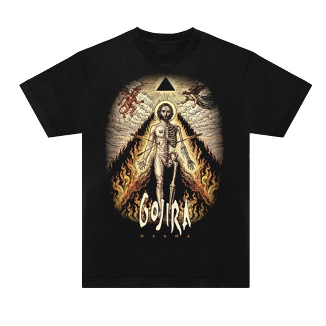 Gojira Store Merch Magma Flesh And Bone Shirt 4 Gojira Store Merch Magma Flesh And Bone Shirt