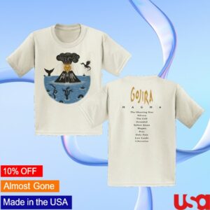 Gojira Store Merch Magma Monsters Kids Shirt