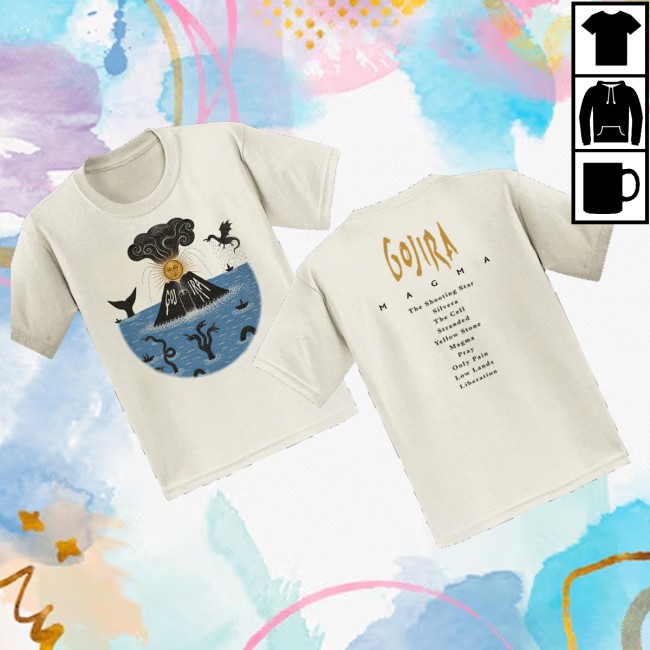 Gojira Store Merch Magma Monsters Kids Shirt 3 Gojira Store Merch Magma Monsters Kids Shirt