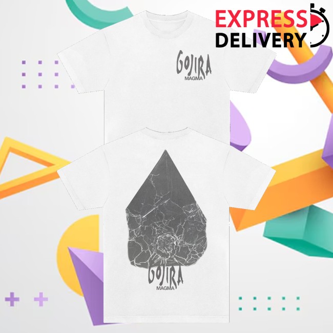 Gojira Store Merch Magma Stone Shirt 5 Gojira Store Merch Magma Stone Shirt