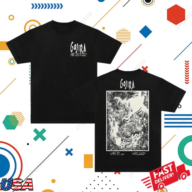 Gojira Store Merch Magma Tell Me What You See Shirt 3 Gojira Store Merch Magma Tell Me What You See Shirt
