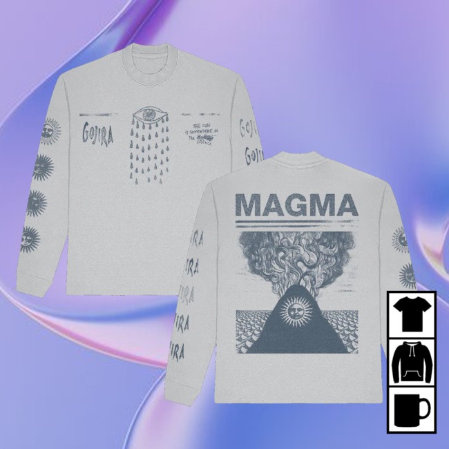 Gojira Store Merch Magma The Cure Longsleeve 3 Gojira Store Merch Magma The Cure Longsleeve