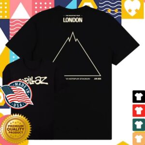 Gorillaz Merch Store Shop Tottenham Event T-Shirt