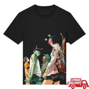 Gorillaz Merch Store Tottenham Group Shot Shirt